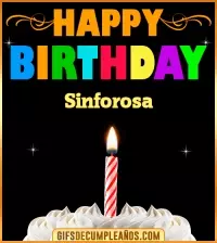 GIF GiF Happy Birthday Sinforosa
